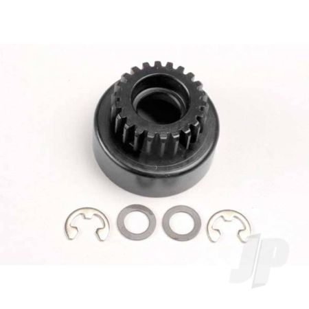 Traxxas Clutch Bell, (22-Tooth) / 5X8X0.5Mm Fiber Washer (2 Pcs) / 5Mm E-Clip (Requires #4611-Ball Bearings, 5X11X4Mm (2 Pcs)) (TRX4122)