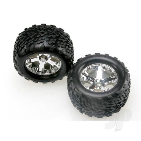 Traxxas Tyres And Wheels, Assembled Glued (2.8In) (2 Pcs) (TRX4171)