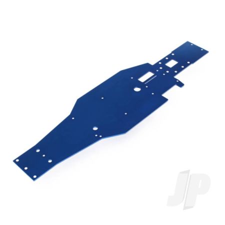 Traxxas Chassis, Lower (Blue-Anodised, T6 Aluminium) (TRX4422)