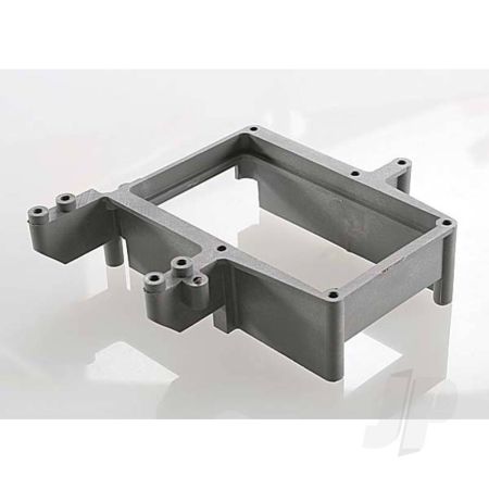Traxxas Fuel Tank Box (Holder) / Throttle Servo Mount (Grey) (TRX4432A)