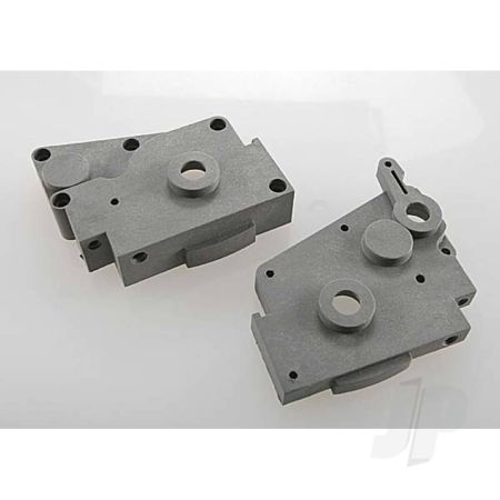 Traxxas Gearbox Halves (Grey) (Left & Right) (TRX4491A)