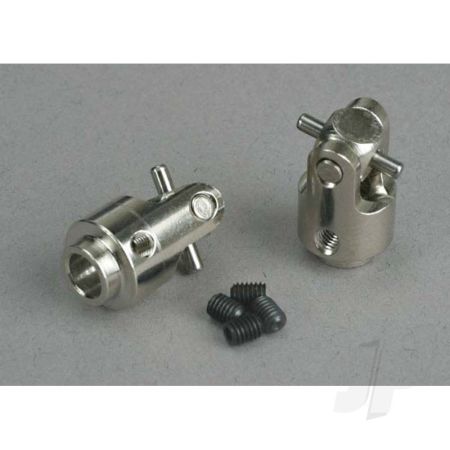 Traxxas Differential Output Yokes, Hardened Steel ( With U-Joints) (2 Pcs) (TRX4628X)