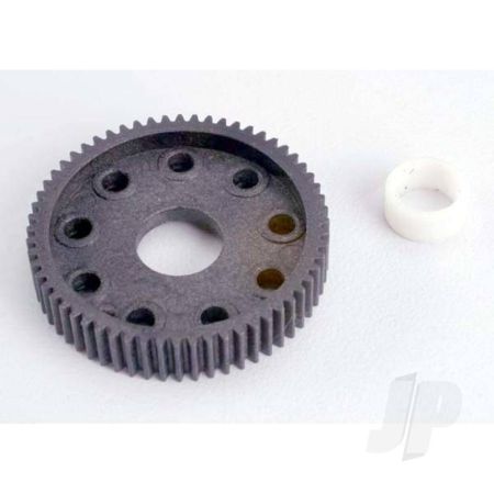 Traxxas Differential Gear (60-Tooth) / Ptfe-Coated Differential Bushing (TRX4660)