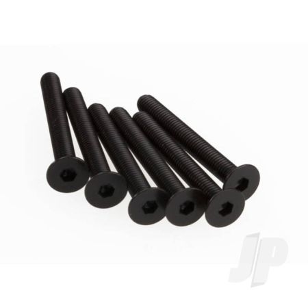 Traxxas Screws, 3X25Mm Countersunk Machine (Hex Drive) (6 Pcs) (TRX4858)