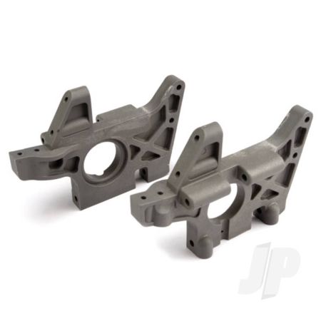 Traxxas Bulkheads (L & R) (Front) (Grey) (TRX4930R)