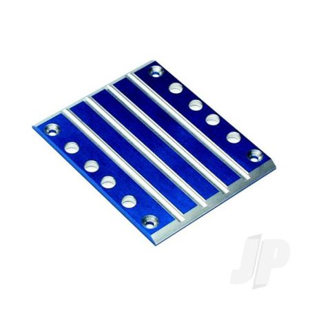 Traxxas Skid Plate, Transmission, T6 Aluminium (Blue) (TRX4947X)