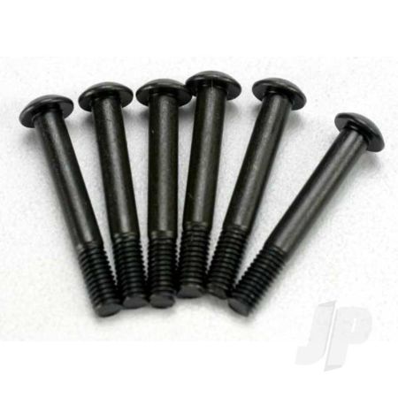 Traxxas Screws, 3X21Mm Button-Head Machine (Hex Drive) (Partially Threaded, Revo Brake Bolts) (6 Pcs) (TRX4978)