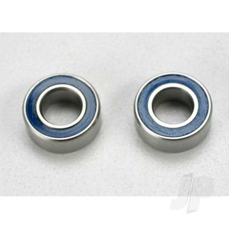 Traxxas Ball Bearings, Blue Rubber Sealed (5X10X4Mm) (2 Pcs) (TRX5115)