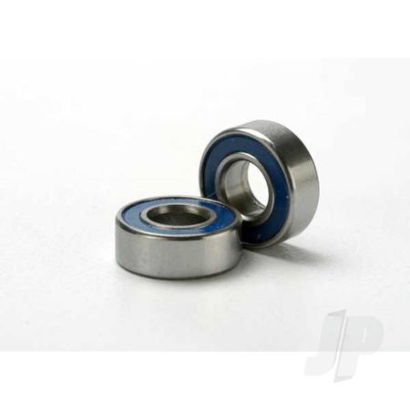 Traxxas Ball Bearings, Blue Rubber Sealed (5X11X4Mm) (2 Pcs) (TRX5116)