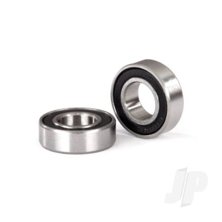 Traxxas Ball Bearings, Black Rubber Sealed (8X16X5Mm) (2 Pcs) (TRX5118A)