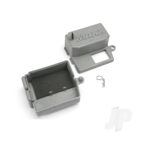 Traxxas Box, Receiver (Upper And Lower Halves) / Clip (1Pc) / Foam Pad (TRX5159)