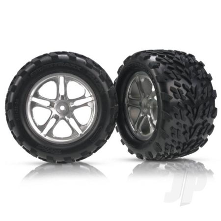 Traxxas Tyres And Wheels, Assembled Glued Talon Tyres (2 Pcs) (TRX5174A)