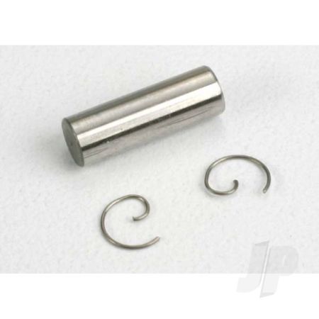 Traxxas Wrist Pin / Wrist Pin Clips (2 Pcs) (Trx 2.5, 2.5R) (TRX5231)