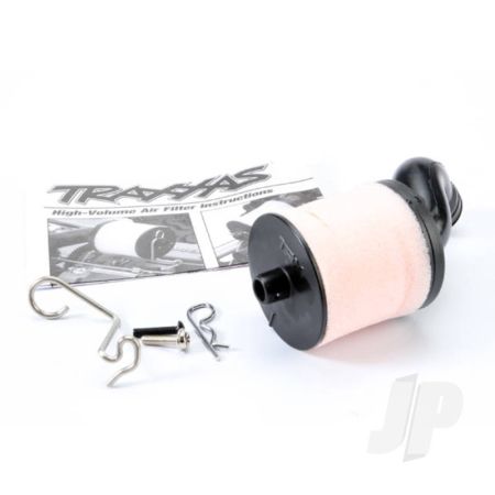 Traxxas Air Filter Body (High-Volume) / Filter Support / Cap / Foam Filter, Pre-Filter / T-Maxx Filter Base (Angled) / Wire Mount / Hardware (1 Each) (Fits Maxx Trucks) (Trx 2.5, 2.5R, 3.3) (TRX5267)