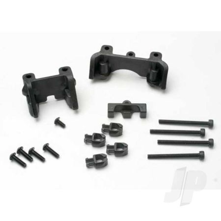 Traxxas Shock Mounts (Front & Rear) / Wire Clip (1Pc) / Chassis Wire Clips (4 Pcs) / 3X32Mm Cs (4 Pcs) / 3X6Mm Bcs (1Pc) (TRX5317)