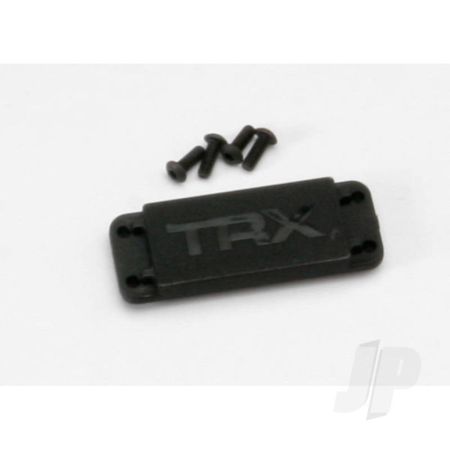 Traxxas Cover Plate, Steering Servo / 3X8 Bcs (4 Pcs) (TRX5326X)