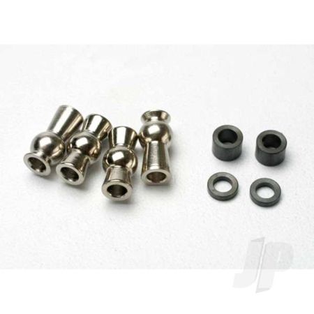 Traxxas Hollow Ball, Tall Centreed (2 Pcs) / Tall Offset Hollow Ball (2 Pcs) / Bump Steer Adjustment Shims; 3.5Mm (2 Pcs), 1.17Mm (2 Pcs) (TRX5355)