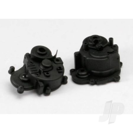 Traxxas Gearbox Halves (Front & Rear) / Rubber Access Plug / Shift Detent Ball / Spring / 4Mm Gs / Shift Shaft Seal, Glued (TRX5391R)