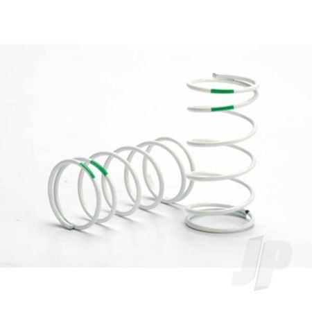 Traxxas Spring, Shock (White) (Gtr) (Std. Front) (1.1 Rate Green) (1 Pair) (TRX5430)