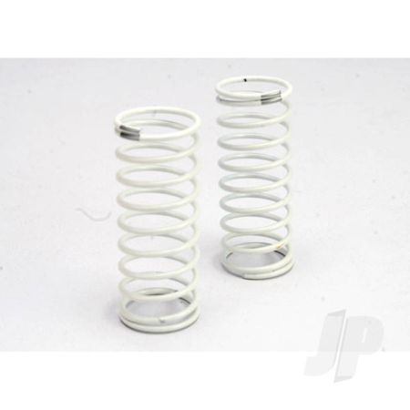 Traxxas Spring, Shock (White) (Gtr) (Rear) (1.2 Rate Silver) (1 Pair) (TRX5431)