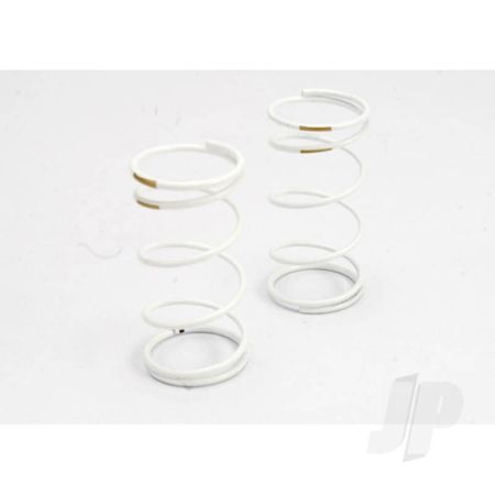 Traxxas Spring, Shock (White) (Gtr) (Front) (1.3 Rate Gold) (1 Pair) (TRX5432)