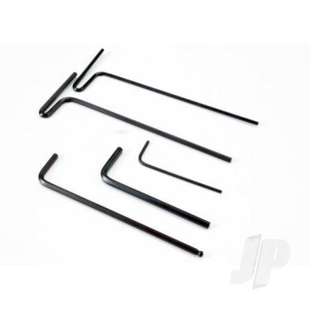 Traxxas Hex Wrenches; 1.5Mm, 2Mm, 2.5Mm, 3Mm, 2.5Mm Ball (TRX5476X)
