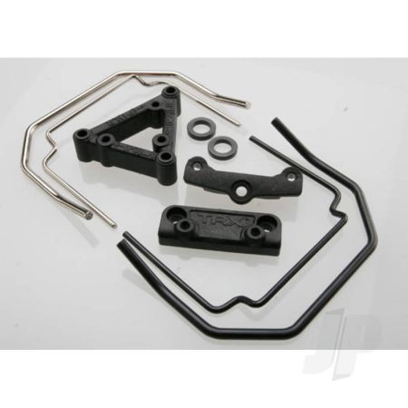 Traxxas Sway Bar Mounts (Front & Rear) (Revo) / Sway Bar Wires (Front & Rear) (4 Pcs) / Drill Guide / Spacers (TRX5496)