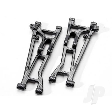 Traxxas Suspension Arms, Front (Left & Right), Exo-Carbon Finish (Jato) (TRX5531G)