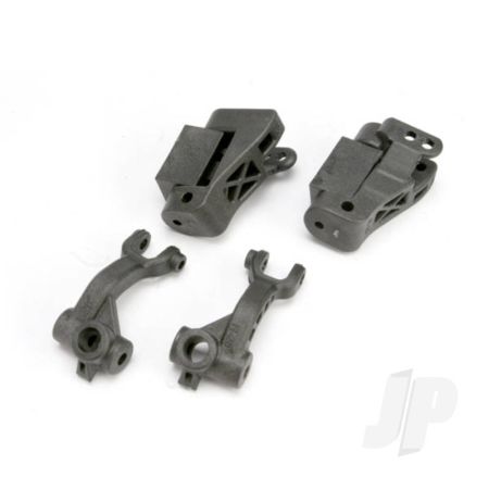 Traxxas Caster Blocks, 25-Degree (Left & Right) / Steering Blocks, 25-Degree (Left & Right) (TRX5536)