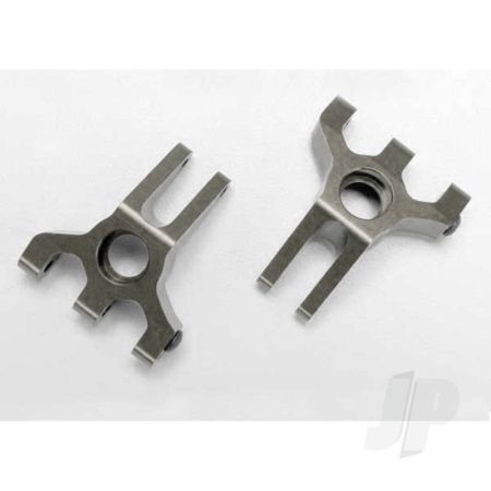 Traxxas Carriers, Stub Axle, (Rear) 6061-T6 Aluminium (Titanium-Anodised) (TRX5555X)