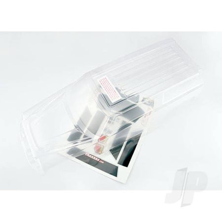 Traxxas Body, Summit (Clear, Requires Painting) / Window, Grille, Lights Decal Sheet (Use #5616 Body Mount Posts) (TRX5612)