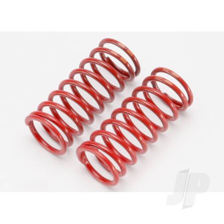 Traxxas Spring, Shock (Red) (Long) (Gtr) (5.4 Rate Double Orange Stripe) (1 Pair) (TRX5649)