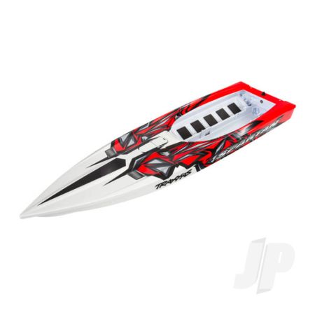 Traxxas Hull, Spartan, Red-X Graphics (TRX5718R)