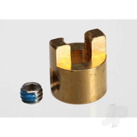 Traxxas Drive Dog / 4X3Mm Gs (Stainless, With Threadlock) (1Pc) (TRX5728)