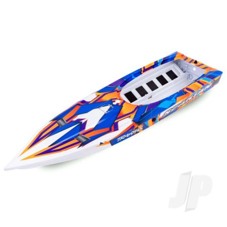 Traxxas Hull, Spartan, Orange Graphics (Fully Assembled) (TRX5737T)