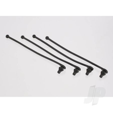 Traxxas Body Clip Retainer, Black (4 Pcs) (TRX5750)