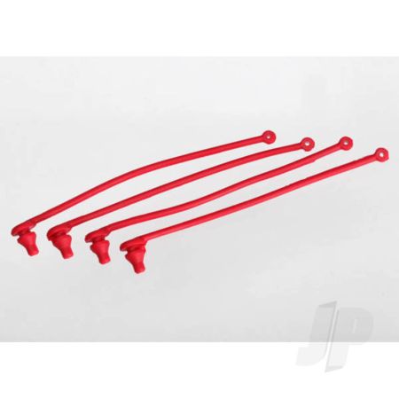 Traxxas Body Clip Retainer, Red (4 Pcs) (TRX5752)