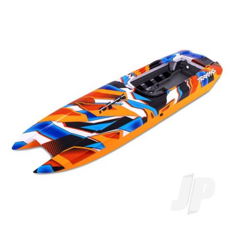 Traxxas Hull, Dcb M41, Orange Graphics (Fully Assembled) (TRX5784T)