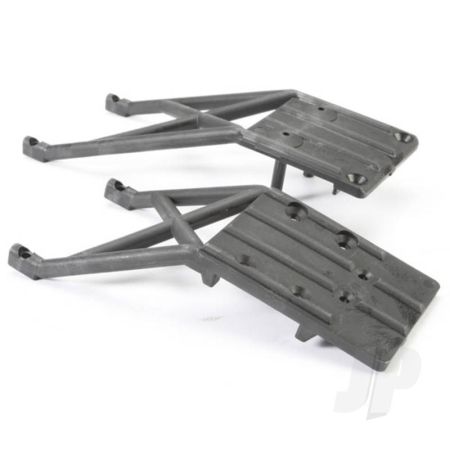 Traxxas Skidplates, Front & Rear (Black) (TRX5837)