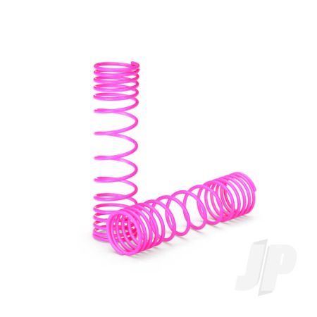 Traxxas Springs, Rear (Pink) (Progressive Rate) (2) (TRX5858P)