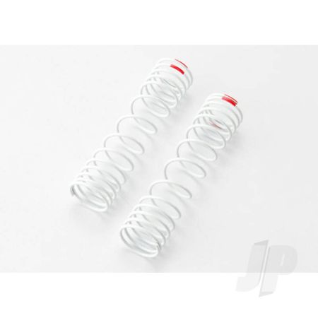 Traxxas Springs, Rear (White) (Progressive Rate) (2 Pcs) (Fits #5862 Aluminium Big Bore Shocks) (TRX5859)