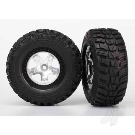 Traxxas Tyres And Wheels, Assembled Glued Kumho Tyres (2 Pcs) (TRX5880)