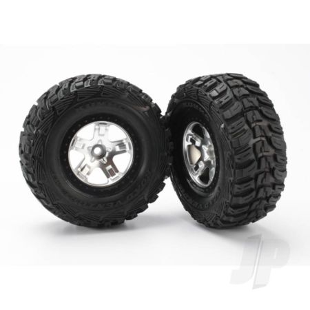 Traxxas Tyres And Wheels, Assembled Glued Kumho Tyres (2 Pcs) (TRX5881)