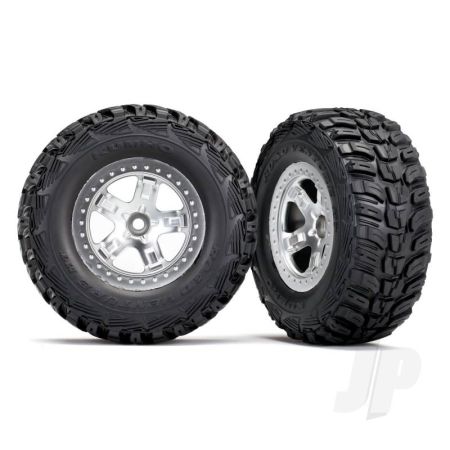 Traxxas Tyres And Wheels, Assembled Glued Kumho Tyres (2 Pcs) (TRX5881X)