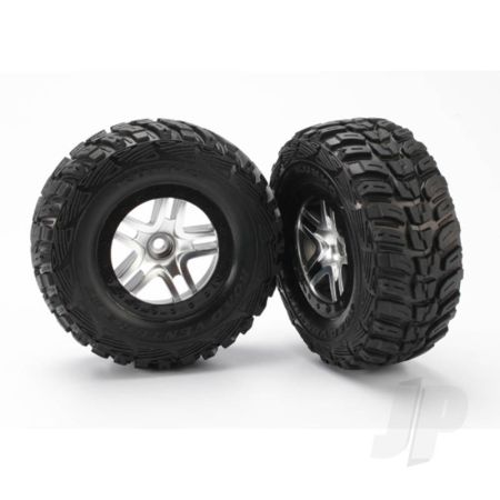 Traxxas Tyres And Wheels, Assembled Glued Kumho Tyres (2 Pcs) (TRX5882)