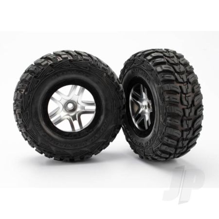 Traxxas Tyres And Wheels, Assembled Glued Kumho Tyres (2 Pcs) (TRX5882R)