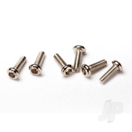 Traxxas Screws, 1.6X5Mm Button-Head Machine (Hex Drive) (6 Pcs) (TRX6643)