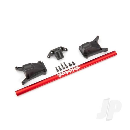 Traxxas Chassis Brace Kit, Red (Fits Rustler 4X4 And Slash 4X4 Equipped With Low-Cg Chassis) (TRX6730R)
