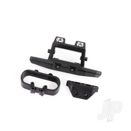Traxxas Bumper, Rear / Bumper Mount (Fits 4Wd RustlerÃ£â€šÃ‚Â¨) (For Led Light Kit Installation) (TRX6737X)