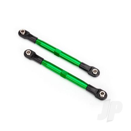 Traxxas Toe Links (Tubes Green-Anodised, 7075-T6 Aluminium, Stronger Than Titanium) (87Mm) (2 Pcs) / Rod Ends (4 Pcs) / Aluminium Wrench (1Pc) (TRX6742G)